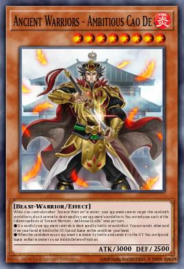 Card: Ancient Warriors - Ambitious Cao De