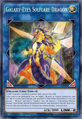 Card: Galaxy-Eyes Solflare Dragon