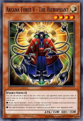 Card: Arcana Force V - The Hierophant