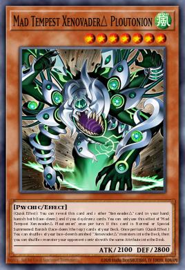Card: Mad Tempest Xenovader△ Ploutonion