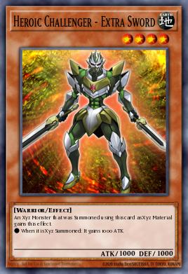 Card: Heroic Challenger - Extra Sword