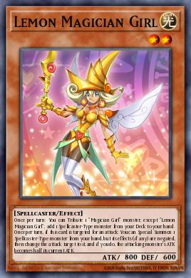 Card: Lemon Magician Girl