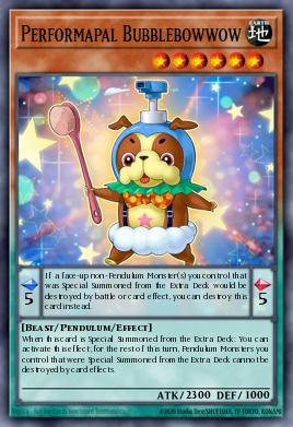 Card: Performapal Bubblebowwow