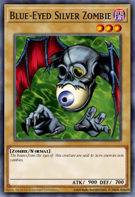 Card: Blue-Eyed Silver Zombie
