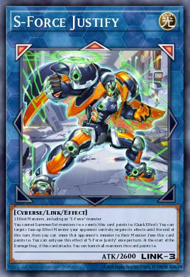 Card: S-Force Justify