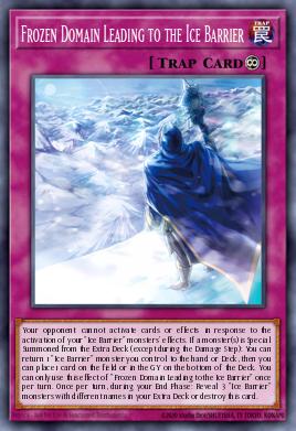 Card: Frozen Domain Leading to the Ice Barrier