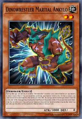 Card: Dinowrestler Martial Ankylo