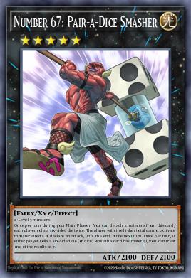 Card: Number 67: Pair-a-Dice Smasher