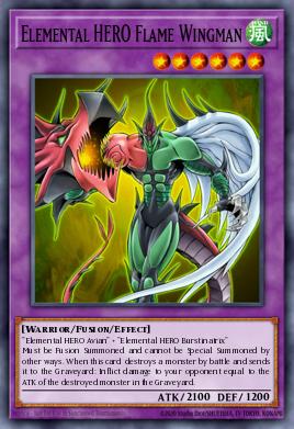 Card: Elemental HERO Flame Wingman