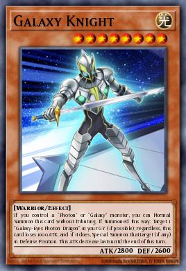 Card: Galaxy Knight