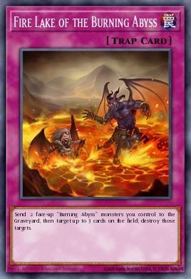Card: Fire Lake of the Burning Abyss