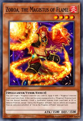 Card: Zoroa, the Magistus of Flame