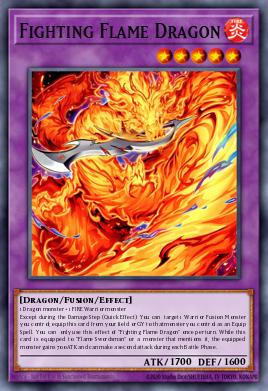 Card: Fighting Flame Dragon