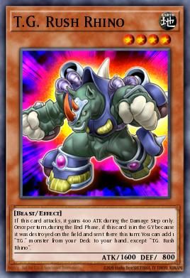 Card: T.G. Rush Rhino