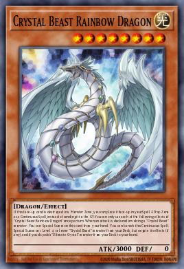 Card: Crystal Beast Rainbow Dragon