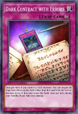 Card: Dark Contract with Errors