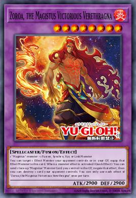 Card: Zoroa, the Magistus Victorious Verethragna