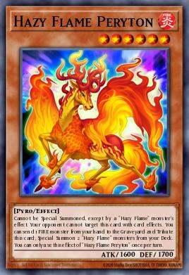 Card: Hazy Flame Peryton