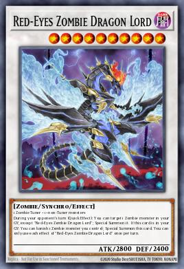 Card: Red-Eyes Zombie Dragon Lord