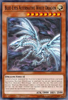 Card: Blue-Eyes Alternative White Dragon