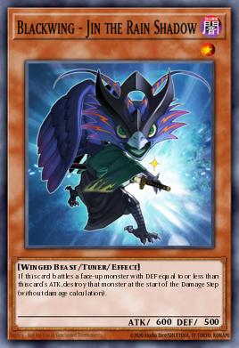 Card: Blackwing - Jin the Rain Shadow