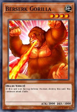 Card: Berserk Gorilla