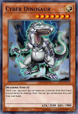 Card: Cyber Dinosaur