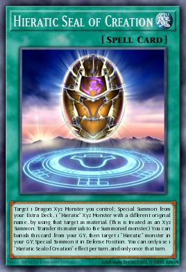 Card: Hieratic Seal of Creation