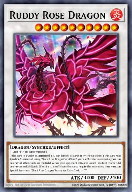 Card: Ruddy Rose Dragon