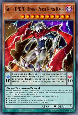 Card: Go! - D/D/D Divine Zero King Rage