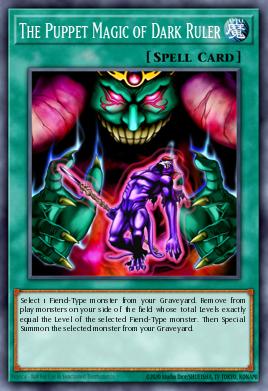 Card: The Puppet Magic of Dark Ruler