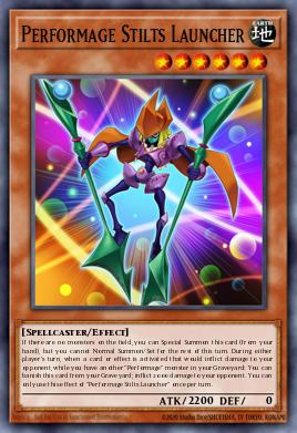 Card: Performage Stilts Launcher