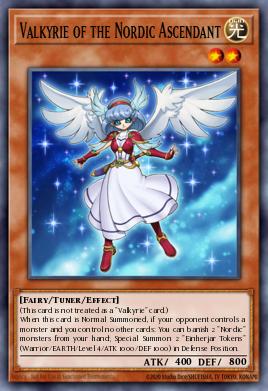 Card: Valkyrie of the Nordic Ascendant