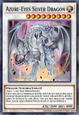 Card: Azure-Eyes Silver Dragon