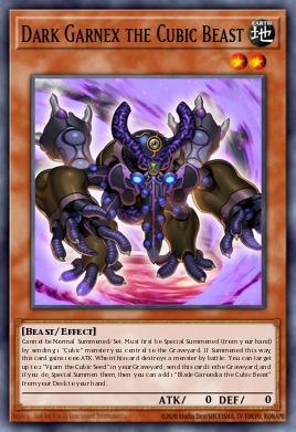 Card: Dark Garnex the Cubic Beast