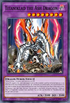 Card: Titaniklad the Ash Dragon