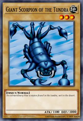 Card: Giant Scorpion of the Tundra