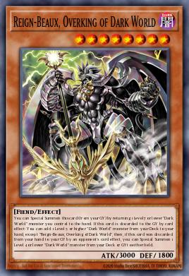 Card: Reign-Beaux, Overking of Dark World