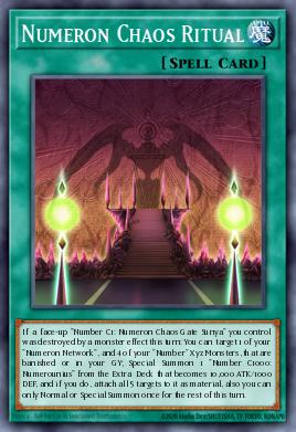 Card: Numeron Chaos Ritual
