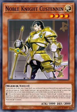 Card: Noble Knight Custennin