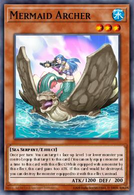 Card: Mermaid Archer
