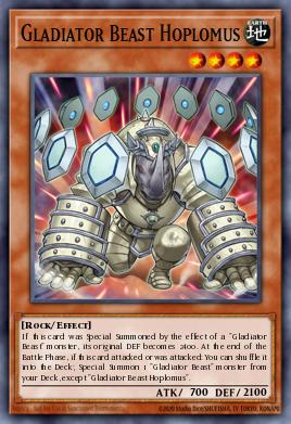Card: Gladiator Beast Hoplomus