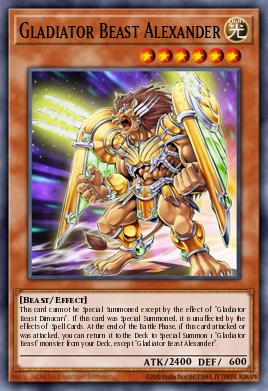 Card: Gladiator Beast Alexander
