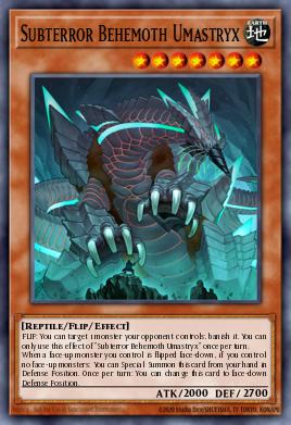 Card: Subterror Behemoth Umastryx