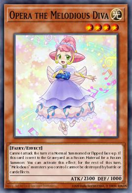 Card: Opera the Melodious Diva