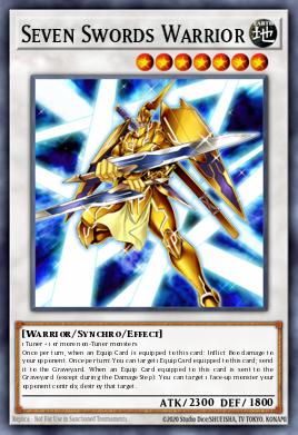 Card: Seven Swords Warrior