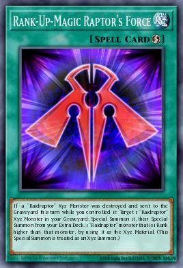 Card: Rank-Up-Magic Raptor's Force
