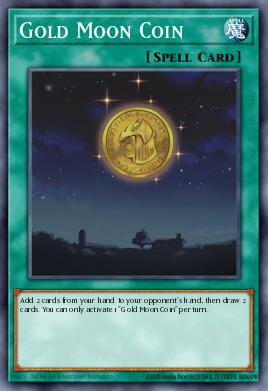Card: Gold Moon Coin