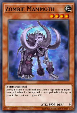 Card: Zombie Mammoth