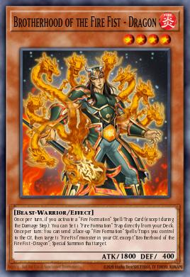 Card: Brotherhood of the Fire Fist - Dragon